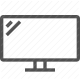 computer, display, lcd, led, monitor, output device, screen icon