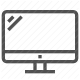 computer, display, hardware, lcd, monitor, output device, screen icon