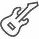 acoustic, guitar, instrument, melody, music, sound, string icon