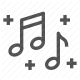 celebration, dance, melody, music, notes, rhythm, sound icon