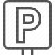 car park, direction, navigation, parking, road sign, street icon