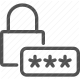 access, authentication, encryption, padlock, password, privacy, security icon