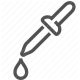 chemistry, dropper, experiment, laboratory, liquid, pipette, science icon