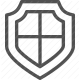 defense, guard, privacy, protection, safety, security, shield icon