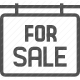 buy home, for sale, housing, market, property, real estate, sale sign icon