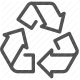 arrows, circular, cycle, environment, recycle, reuse, sustainability icon