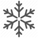 appliance, cold, cooling, freezer, refrigerator, snowflake, temperature icon