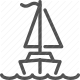 boat, maritime, nautical, sailing, sea, travel, yacht icon