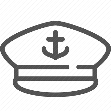 uniform, anchor, marine, nautical, captain, sea travel