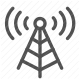 antenna, broadcast, communication, satellite, signal, transmission, wireless icon