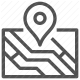 gps, location, map, navigation, pin, satellite, tracking icon