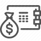 banking, budget, finance, investment, money, savings, wallet icon