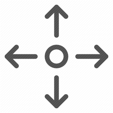 adjustment, arrows, reduce, expand, resize, scaling