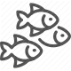 animal, aquarium, aquatic, ecosystem, fauna, fish, fishing, marine, nature, ocean, pisces, school of fish, seafood, sea life, sustainable, swimming, three, underwater, water, wildlife icon