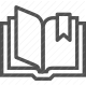 book, education, knowledge, learning, research, science, study icon