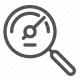 detective, explore, find, inspect, magnifying glass, search, zoom icon