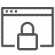 access control, encryption, padlock, privacy, protection, safety, security icon