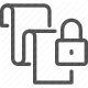 encrypted, lock, padlock, privacy, protection, safe, security icon