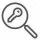 digital marketing, keyword search, search engine optimization, seo magnifying glass, seo strategy, seo tool, web optimization icon