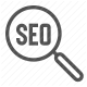 digital marketing, internet marketing, magnifying glass, search engine optimization, search optimization, seo, web search icon