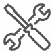 maintenance, repair, service, support, technical, tools, wrench icon