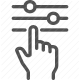 adjustments, configurations, controls, options, preferences, settings, setup icon