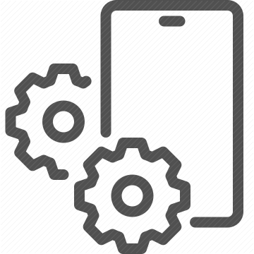 settings, configuration, preferences, adjustment, gears, smartphone, mobile