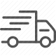 cargo, courier, delivery, logistics, shipping, transport, truck icon