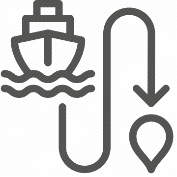 shipping, navigation, anchor, maritime, location marker