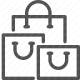 buying, commerce, consumerism, purchase, retail, shopping bag, store icon