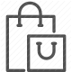 consumerism, ecommerce, purchase, retail, sale, shopping bag, store icon