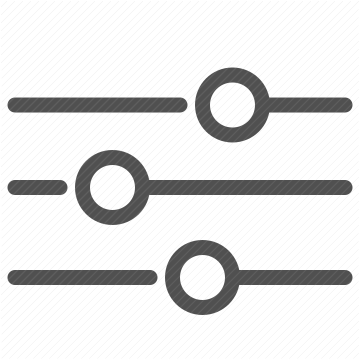 settings, adjustment, photo editing, controls, equalizer, sliders