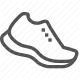 athletic, footwear, running, shoe, sneaker, sportswear, trainer icon