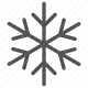 cold, freeze, ice, snow, snowflake, weather, winter icon