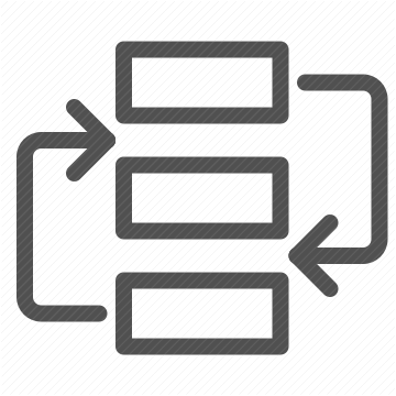 filtering, sorting, data management, process flow