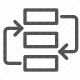 data arrangement, data management, filtering, information organization, process flow, sorting icon