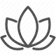 beauty, lotus, massage, relaxation, spa, therapy, wellness icon