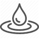 beauty, massage, relaxation, spa, therapy, water drop, wellness icon