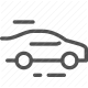 acceleration, car, fast, motion, movement, speed, vehicle icon