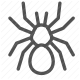 animal, arachnid, eight-legs, invertebrate, pet, spider icon