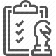 analysis, board game, checklist, checkmate, chess, competitive, decision making, execution, game, management, organisation, planning, strategy, tactics, task management icon