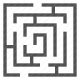 complexity, maze, planning, problem solving, strategy icon