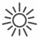 brightness, day, daytime, summer, sun, sunny, weather icon