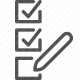 checklist, evaluation, feedback, form, poll, questionnaire, survey icon