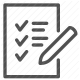 checklist, evaluation, feedback, form, poll, questionnaire, survey icon