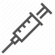 drug, healthcare, injection, medical, needle, syringe, vaccine icon