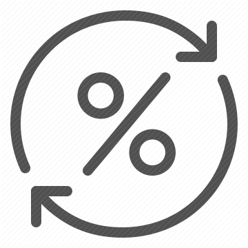 tax, money, finance, arrow, cycle, percentage, refund