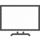 broadcast, entertainment, flat-screen, lcd, media, screen, television icon