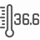 celsius, climate, cold, heat, measurement, temperature, thermometer icon