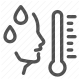 celsius, cold, fahrenheit, heat, measurement, temperature, thermometer icon